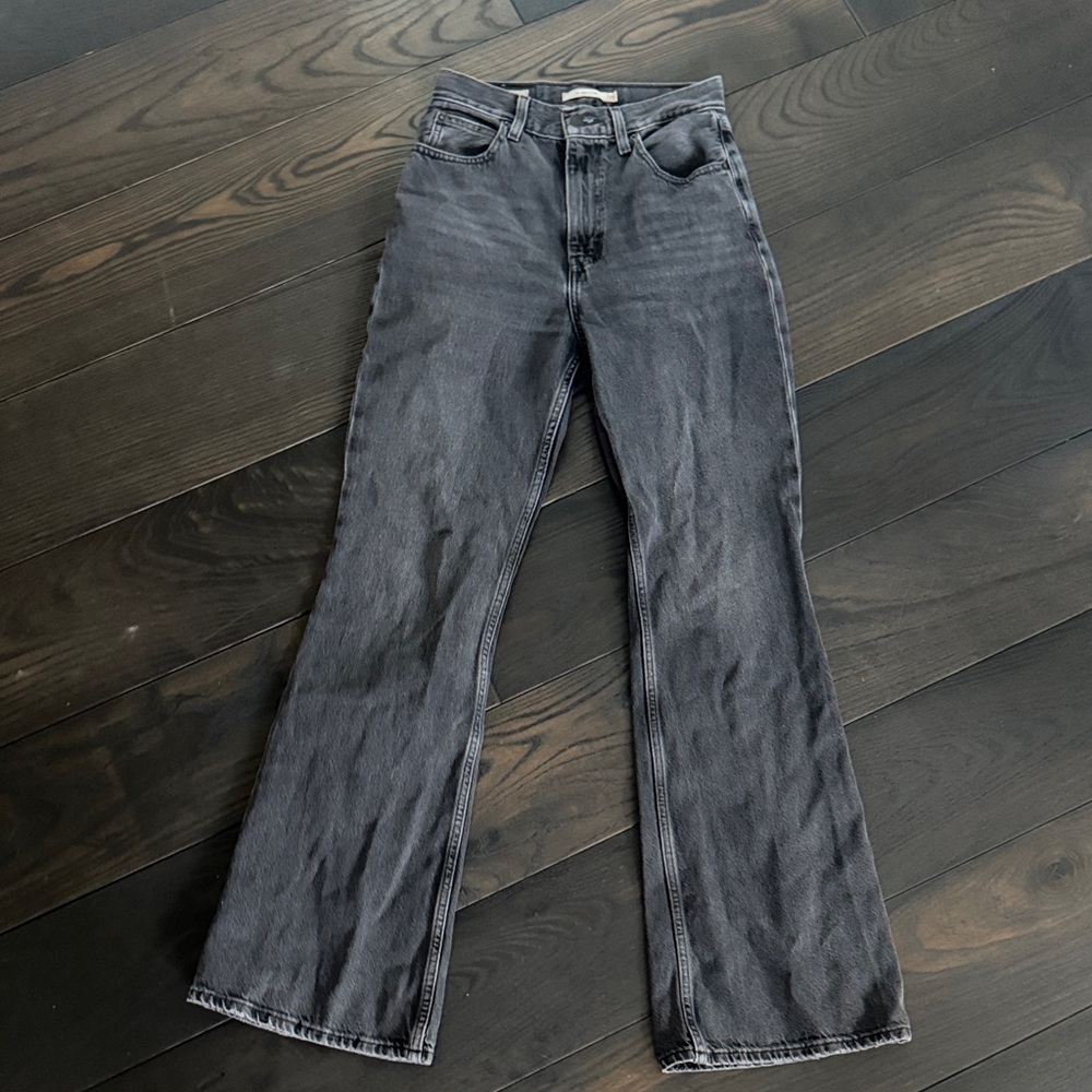 Levi’s Premium 70s High Flare Black Women's Jeans